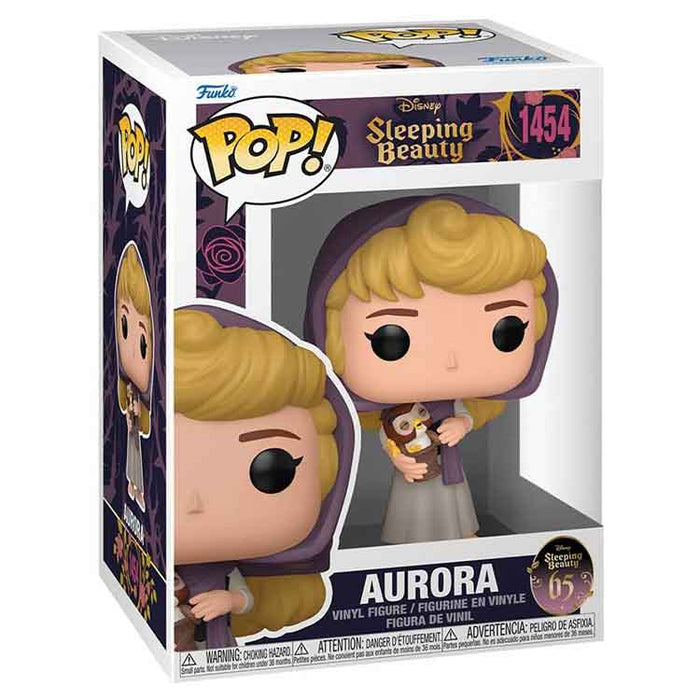 Funko Pop Disney: Sleeping Beauty 65th - Aurora W/Owl