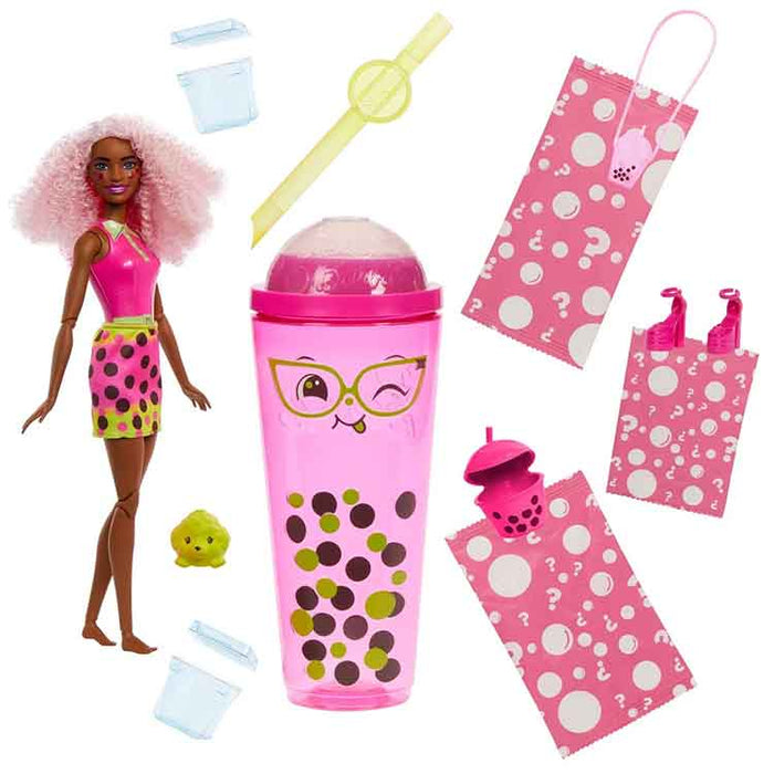 Barbie Pop Reveal Bubble Tea Series Berry Bliss Doll