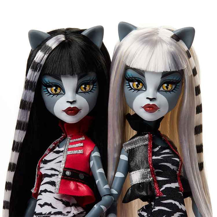 Monster High Boo-riginal Creeproduction Meowlody and Purrsephone Dolls 2-Pack