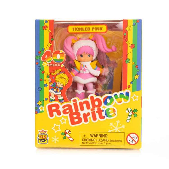 Rainbow Brite Winter Season Tickled Pink Cheebee 2 1/2-Inch Mini-Figure