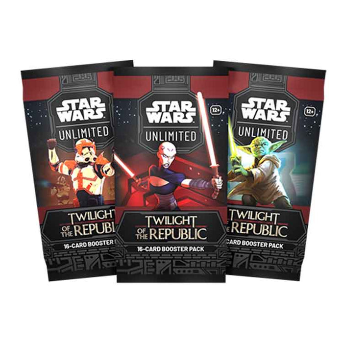 Star Wars: Unlimited Twilight of the Republic Booster Display