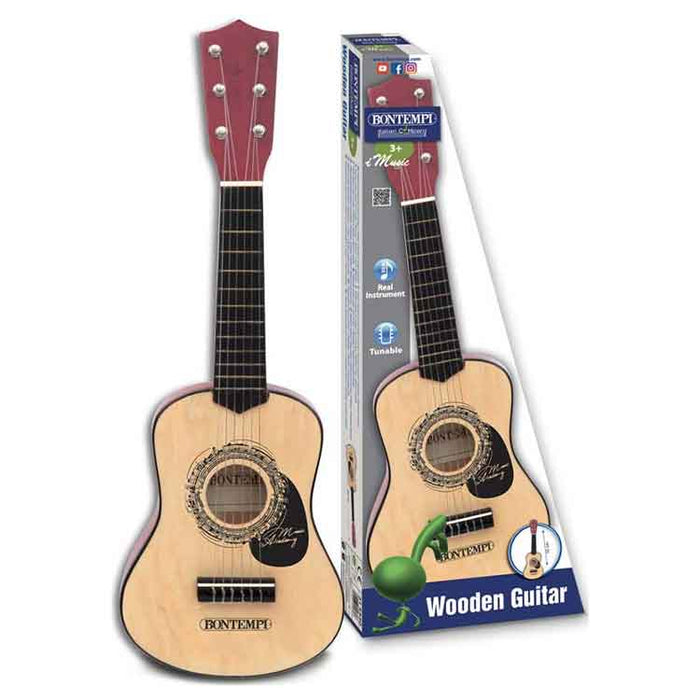 Bontempi Wooden Guitar 55 Cm