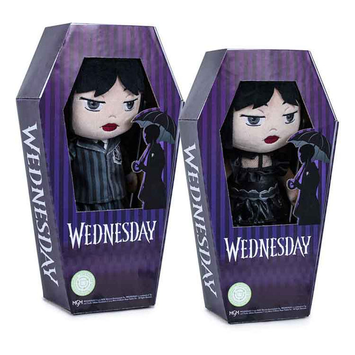 Wednesday Plush Figure 32 cm Assortment with Coffin