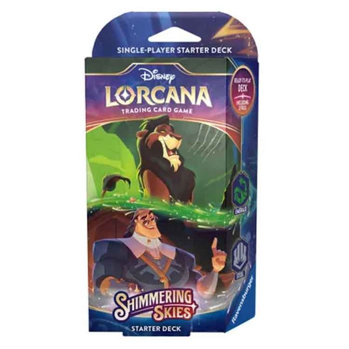 Disney Lorcana - Shimmering Skies - Starter Deck - Scar & Kronk