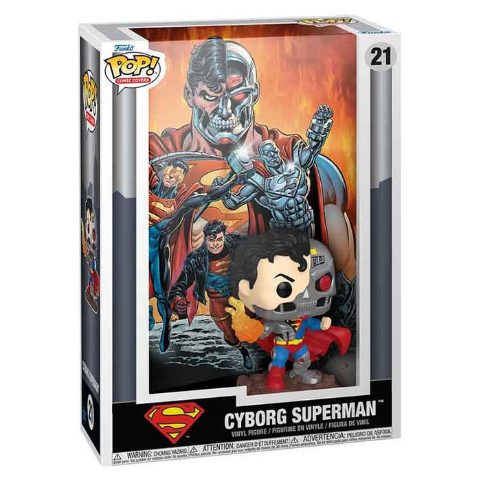 Funko Pop Comic Cover: DC - Cyborg Superman