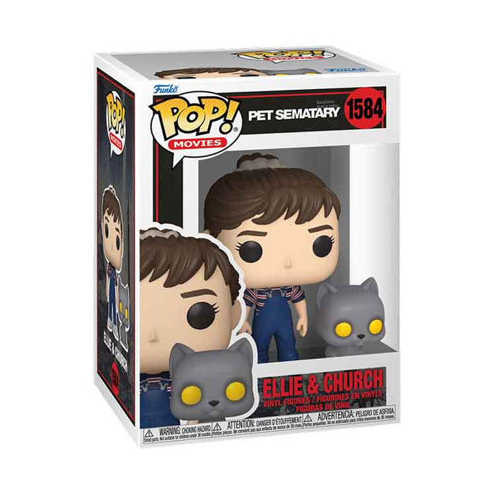 Funko POP & Buddy: Pet Sematary - Ellie & Church