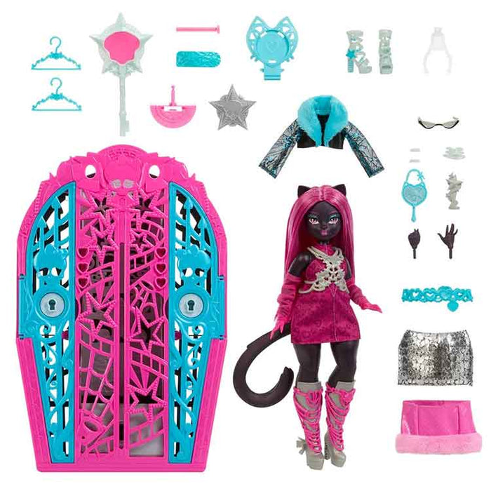 Monster High Skulltimate Secrets Hauntlywood Mysteries Catty Noir Doll