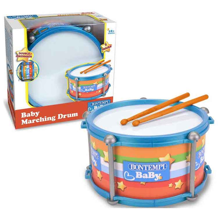 Bontempi Baby Marching Drum With Sticks