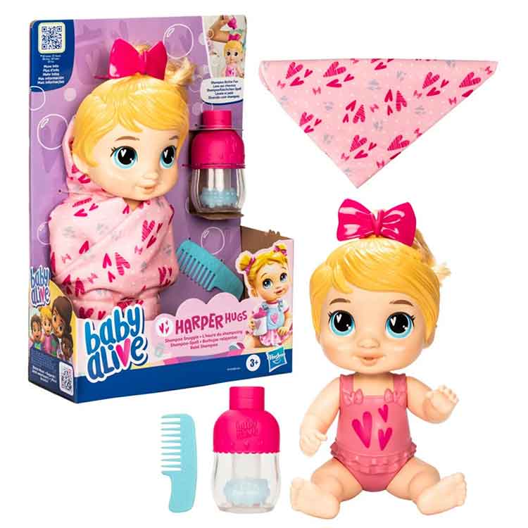 Baby Alive Shampoo Snuggle Berry Boo 11-Inch Doll