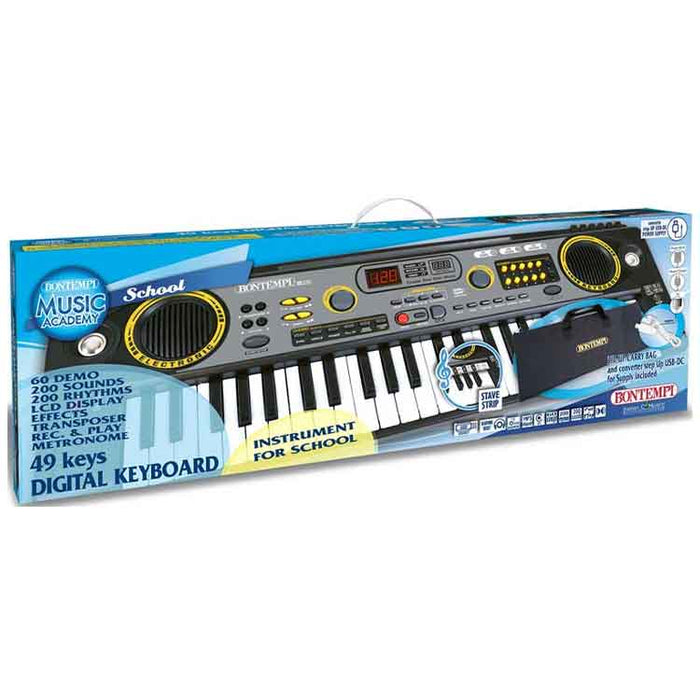 Bontempi Digital Keyboard With 49 Midi Size Keys