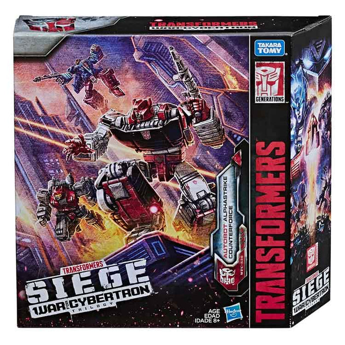Transformers Generations War for Cybertron Siege Deluxe WFC-S26 Autobot Alphastrike Counterforce 3-Pack