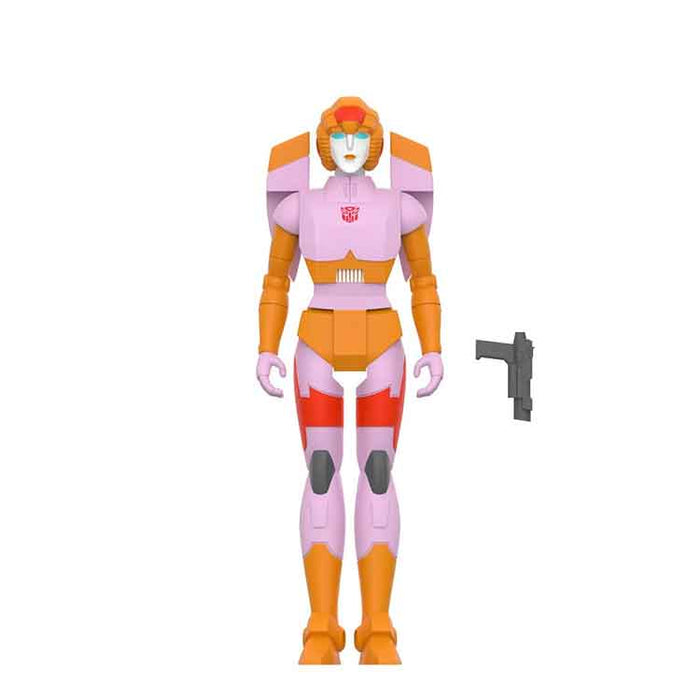 Transformers Arcee (Pink and Orange) 3 3/4-Inch ReAction Figure