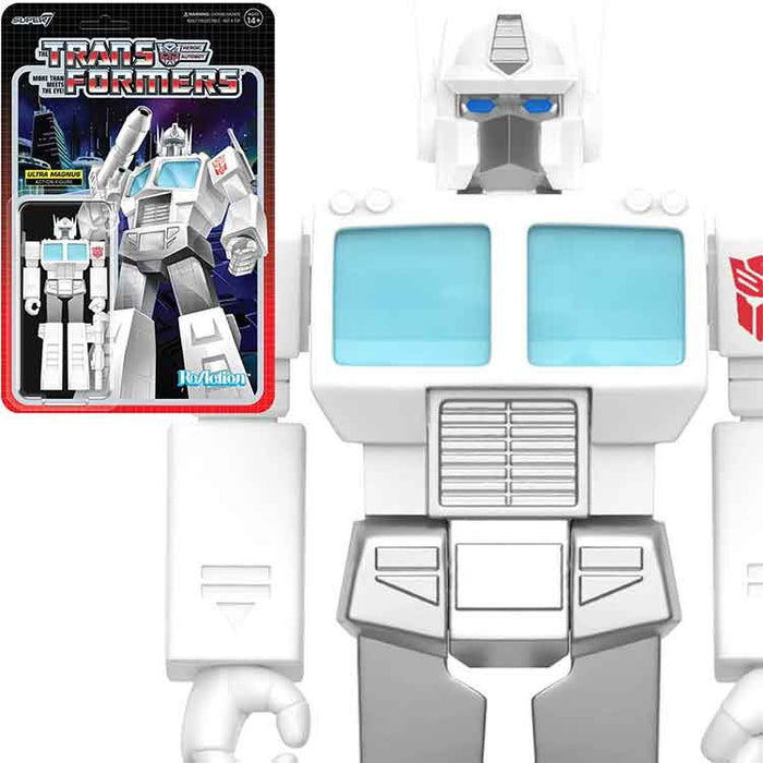 Transformers Optimus Prime (Ultra Magnus) 3 3/4-Inch ReAction Figure