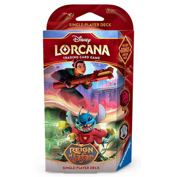Disney Lorcana - Reign of Jafar - Starter Deck - Mulan & Stitch