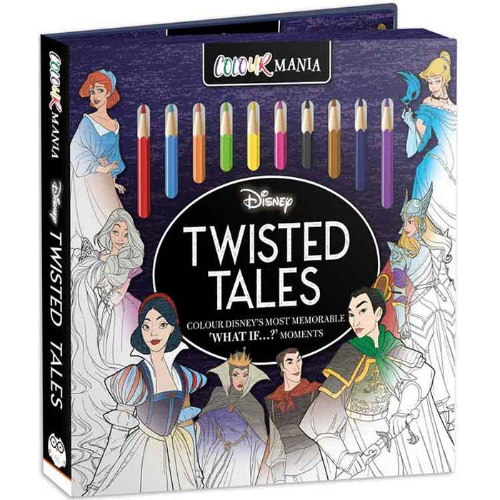 Colourmania Eco SQ Disney - Twisted Tales Colouring