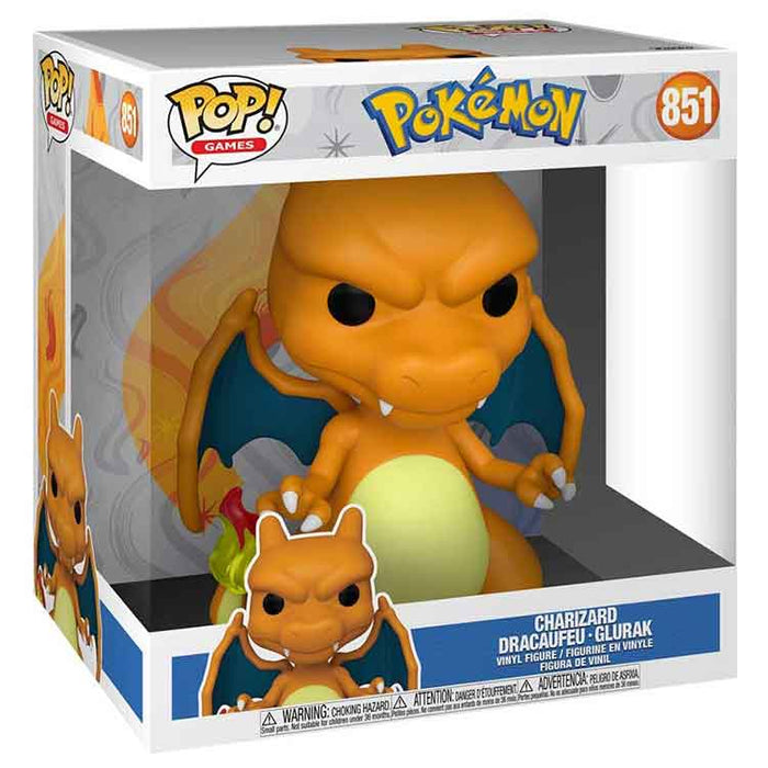 Funko Pop Jumbo: Pokemon - Charizard (Emea)