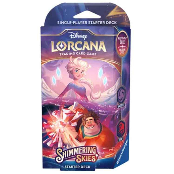 Disney Lorcana - Shimmering Skies - Starter Deck - Elsa & Wreck-It Ralph