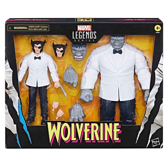 Wolverine Marvel Legends Patch and Joe Fixit 6-Inch Action Figures