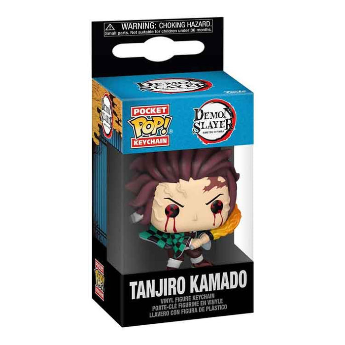 Funko Pop Keychain: Demon Slayer - Tanjiro - Sun Breathing