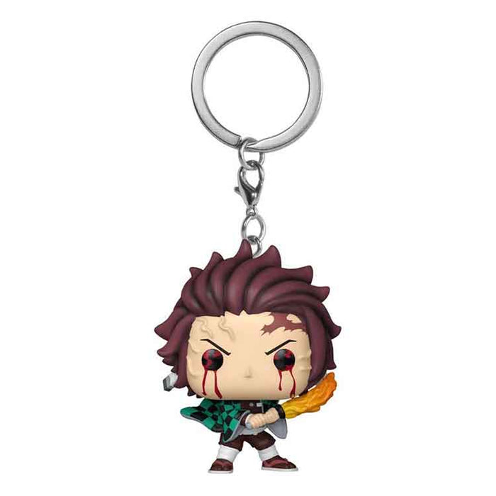 Funko Pop Keychain: Demon Slayer - Tanjiro - Sun Breathing