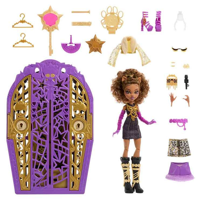 Monster High Skulltimate Secrets Hauntlywood Mysteries Clawdeen Doll