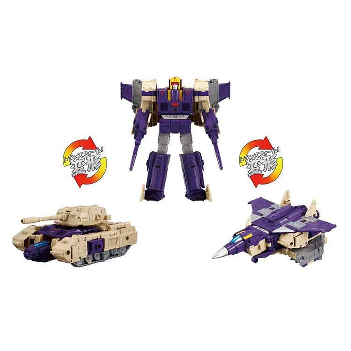 Transformers Dramatic Capture Series DCS-3 Triple Threat Astrotrain, Blitzwing, and Starscream Set