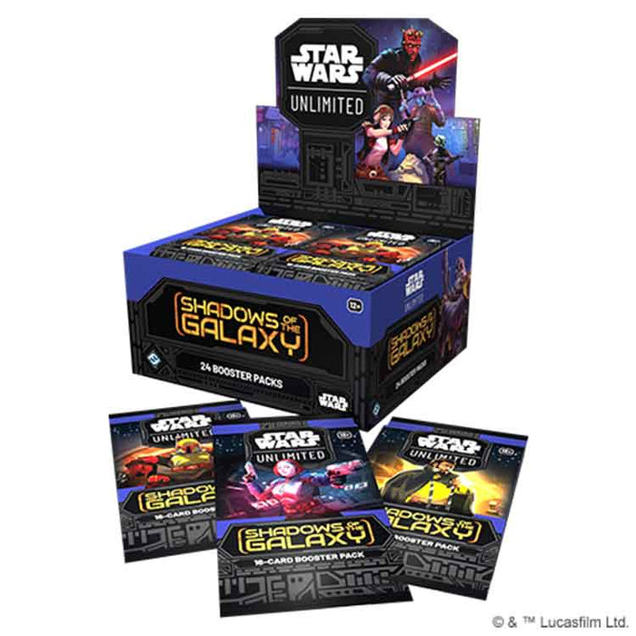 Star Wars: Unlimited Shadows of the Galaxy Booster Display