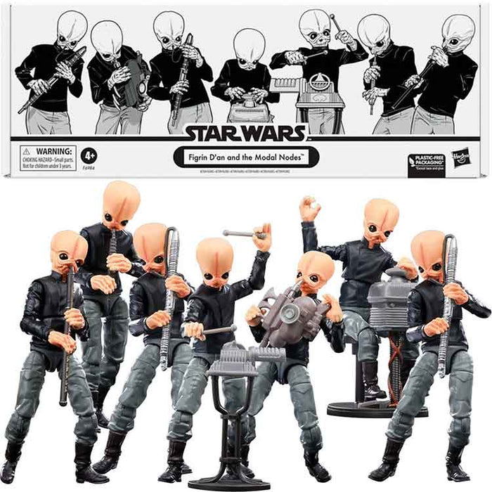 Star Wars The Vintage Collection Figrin D'an and the Modal Nodes 3 3/4-Inch Action Figures