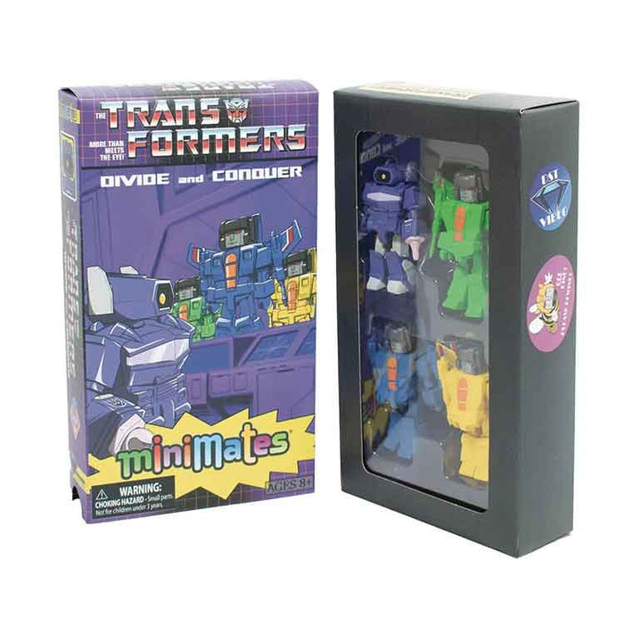 Transformers Divide and Conquer VHS Minimates Box Set - SDCC 2024 Exclusive