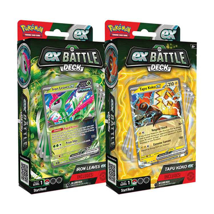 Pokémon TCG: Tapu Koko / Iron Leaves Battle Deck