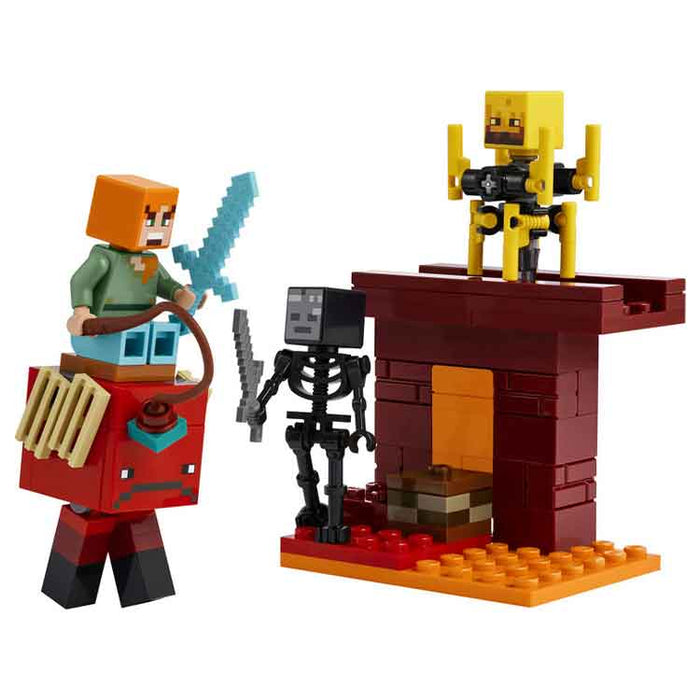 LEGO 21266 The Nether Lava Battle