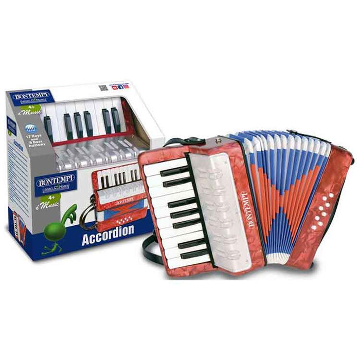 Bontempi Accordion With 17 Keys and 8 Bass Buttons