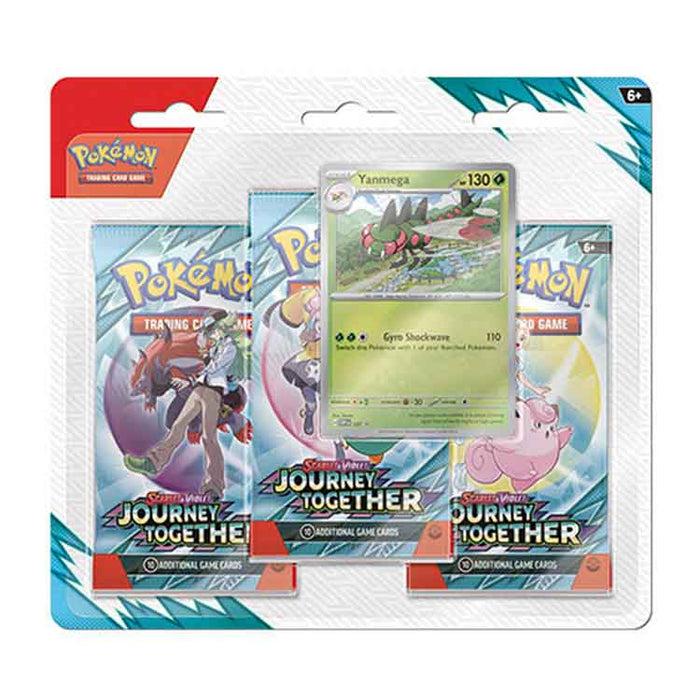 Pokémon TCG: Scarlet & Violet 9 – Journey Together - 3-Pack Blister Pack