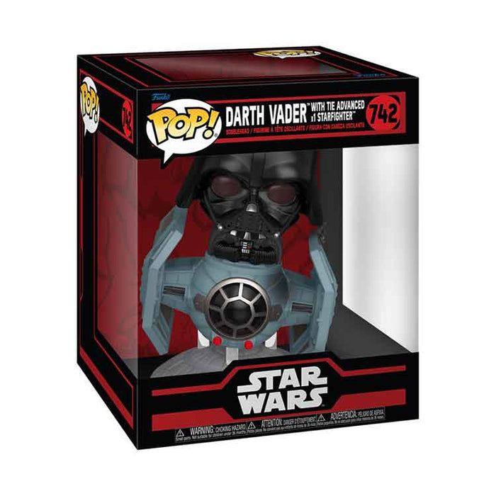 Funko POP Rides Deluxe: SW Darkside - TIE Advanced x1 w/Vader