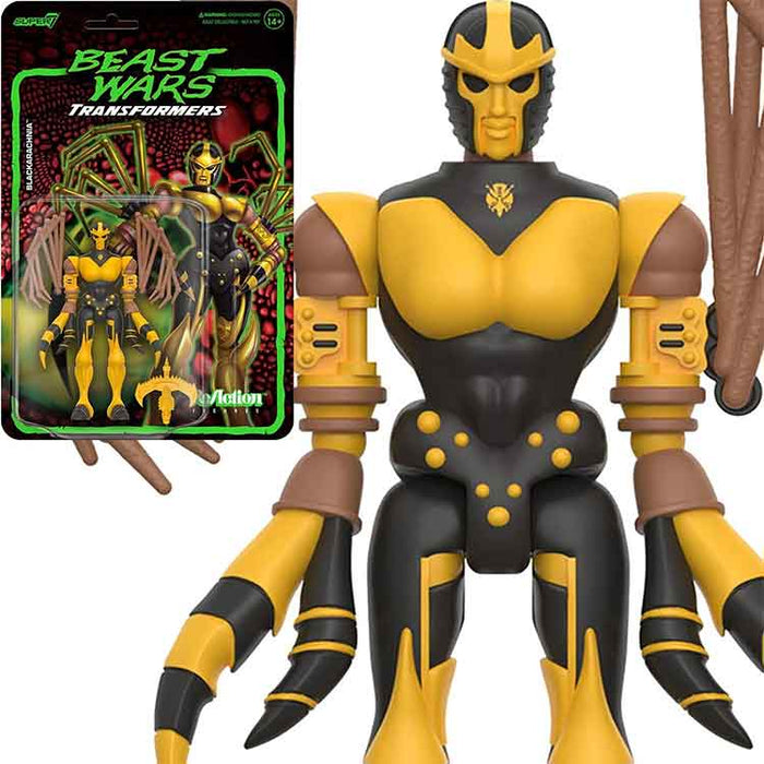 Transformers Beast Wars Blackarachnia 3 3/4-Inch ReAction Figure