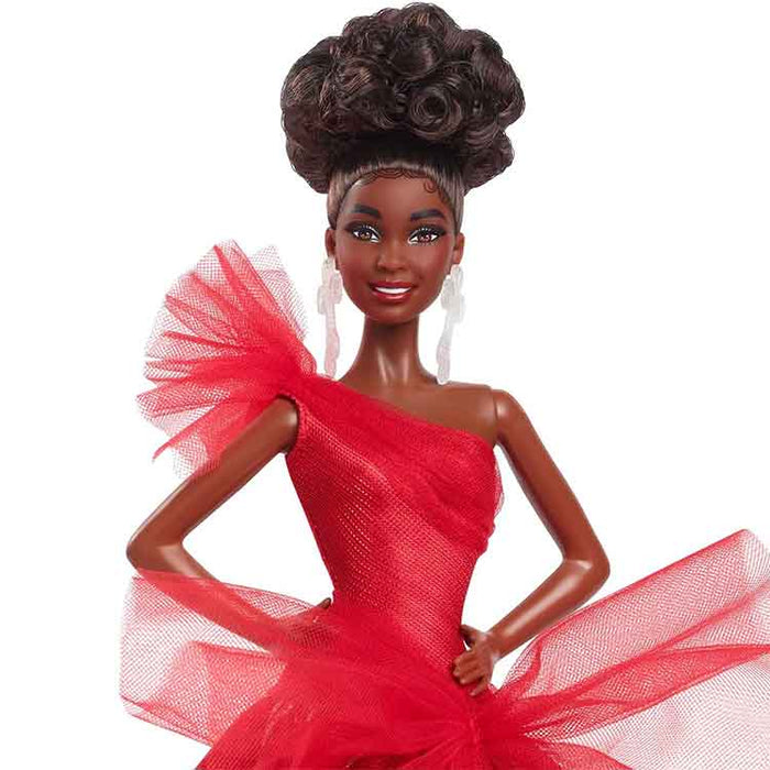 Barbie Holiday 2024 Doll with Brunette Updo