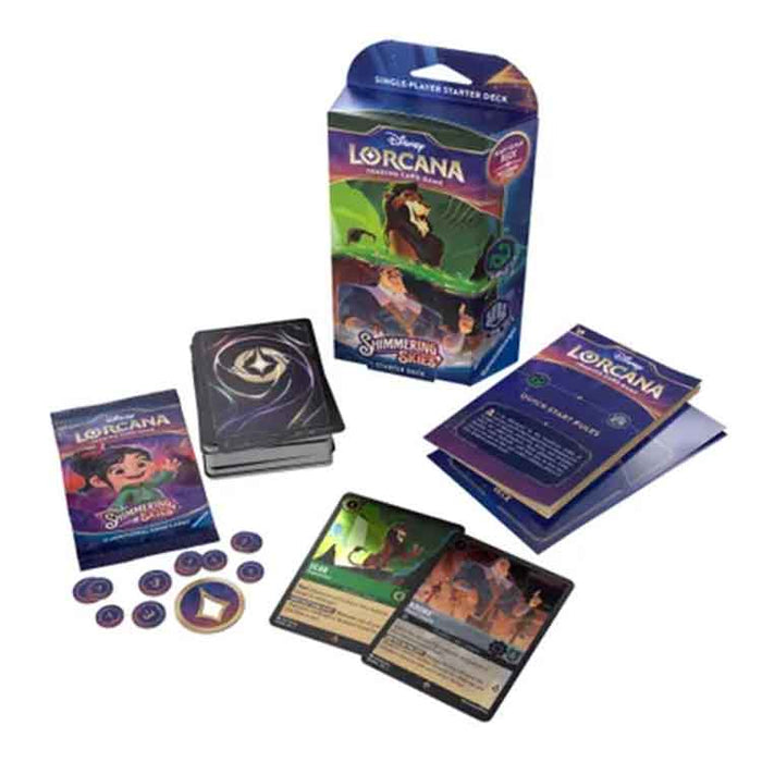 Disney Lorcana - Shimmering Skies - Starter Deck - Scar & Kronk