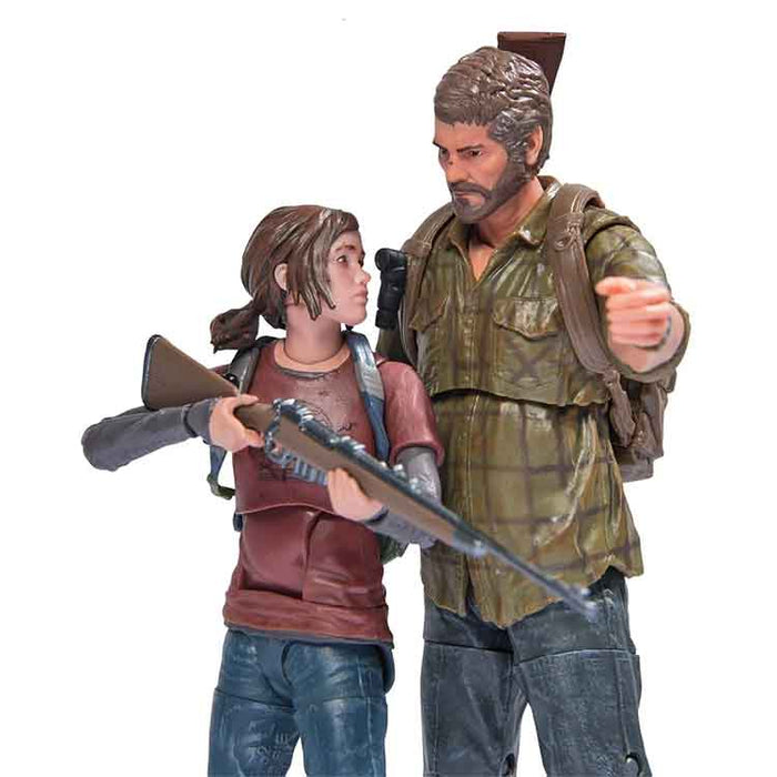 The Last of Us Shapes Collection Joel and Ellie 6-Inch Action Figure 2-Pack