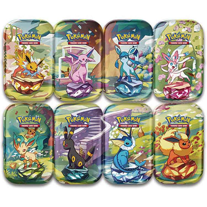 Pokémon TCG: Scarlet & Violet 8.5 - Prismatic Evolutions  - Mini Tin Assorted