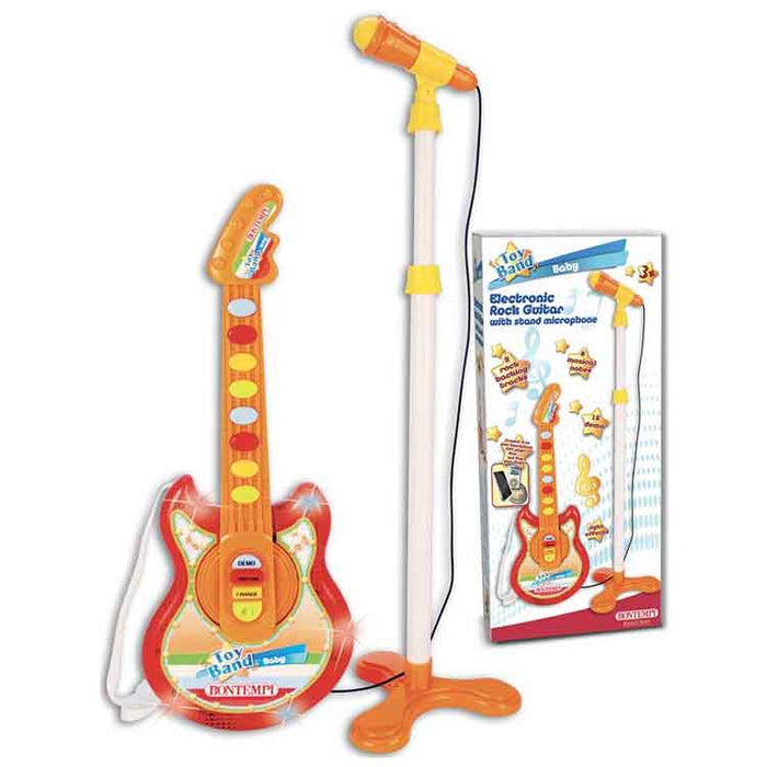 Bontempi Baby Rock Guitar With Stand Microphone