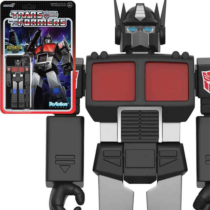 Transformers Optimus Prime (Nucleon Quest Special Mission) 3 3/4-Inch ReAction Figure