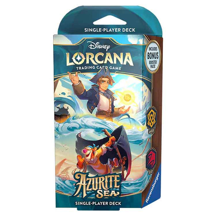 Disney Lorcana - Azurite Sea - Starter Deck - Jim Hawkins & Tigger