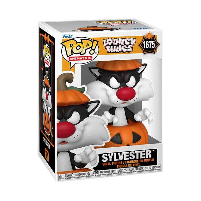 Funko POP Animation: Looney Tunes Halloween - Sylvester w/Pumpkin