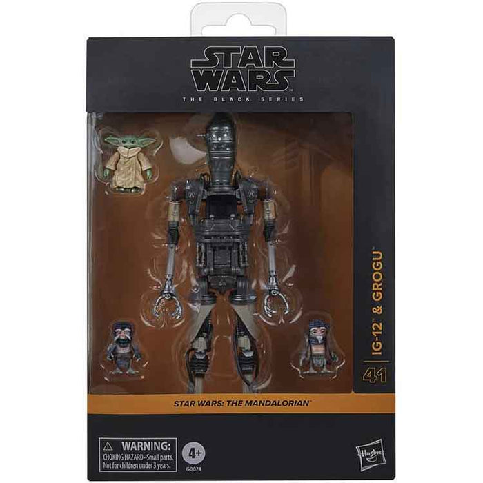 Star Wars the Black Series Deluxe IG-12 & Grogu