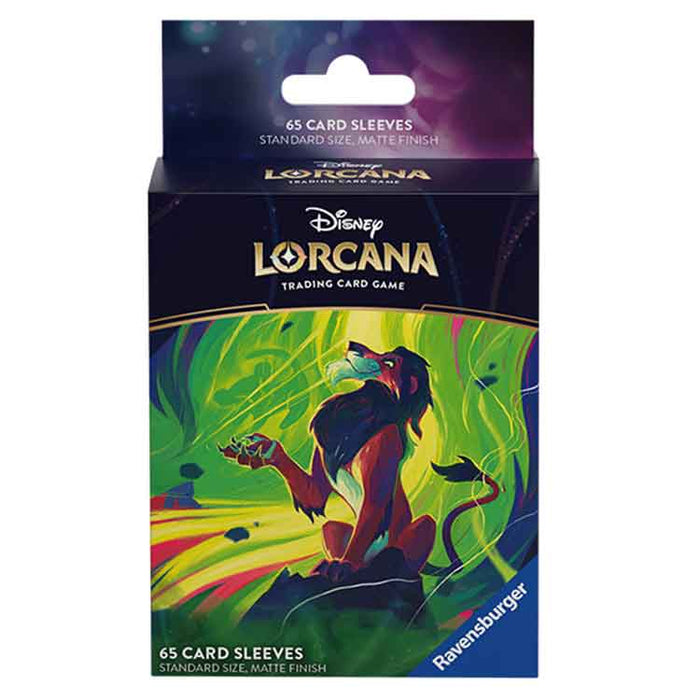 Disney Lorcana - Scar - Card Sleeves (65 Sleeves)