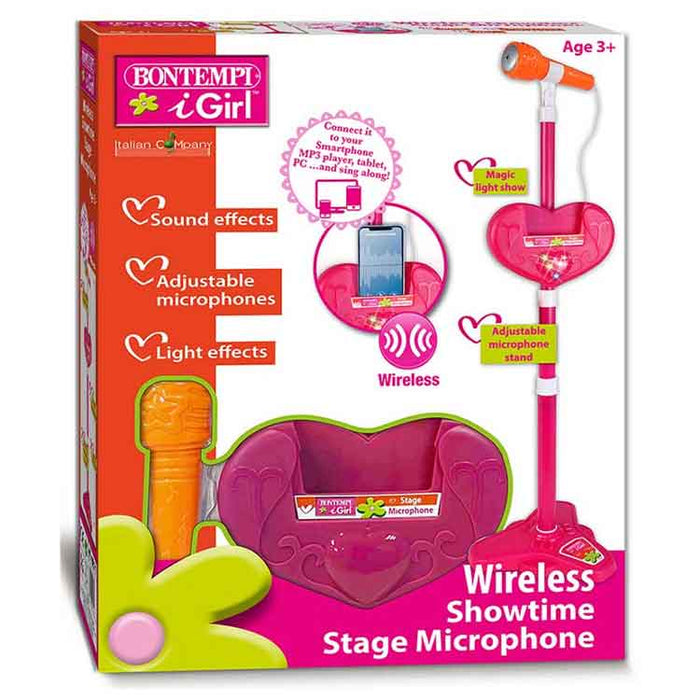 Bontempi Wireless Stage Microphone With One Microphone