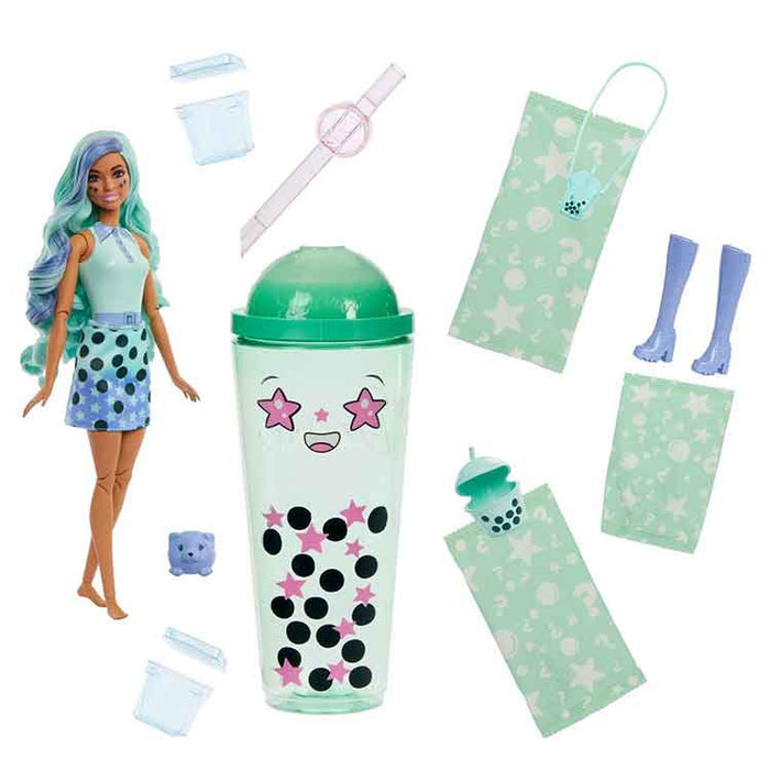 Barbie Pop Reveal Bubble Tea Series Green Tea Doll