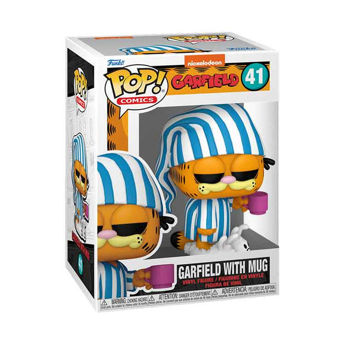 Funko POP Comics: Garfield – Garfield w/Mug