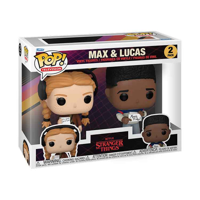 Funko POP TV: Stranger Things S4 - Max & Lucas 2PK