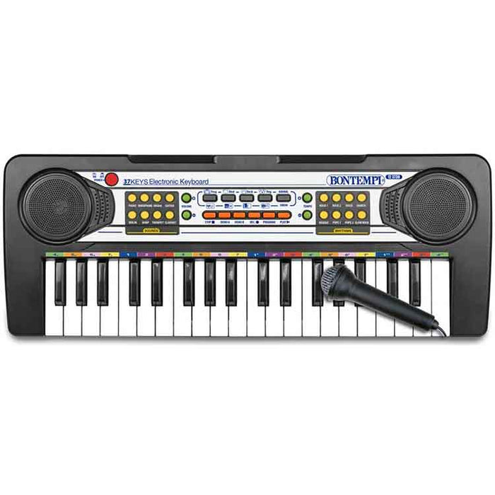 Bontempi 37 Key Electronic Keyboard With Microphone